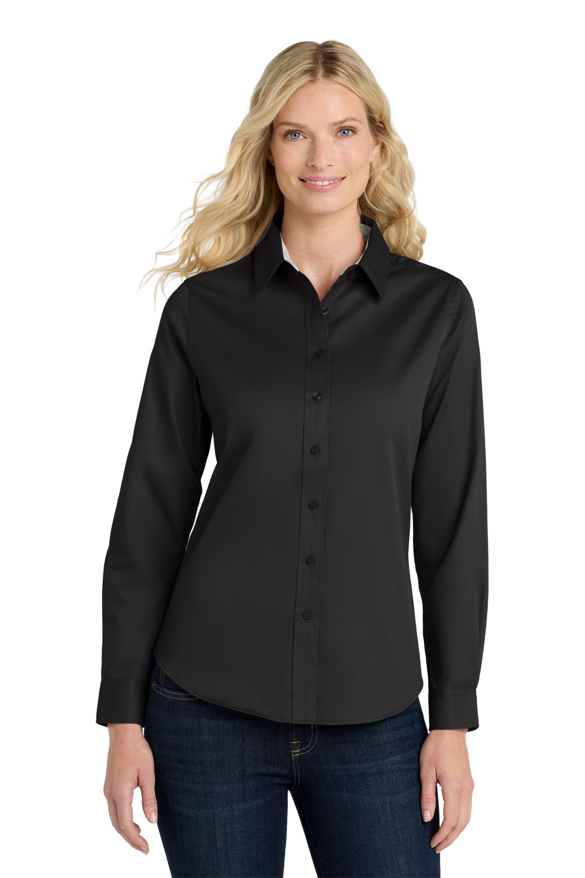 Port-Authority-®--Women's-Long-Sleeve-Easy-Care-Shirt.--L608-1