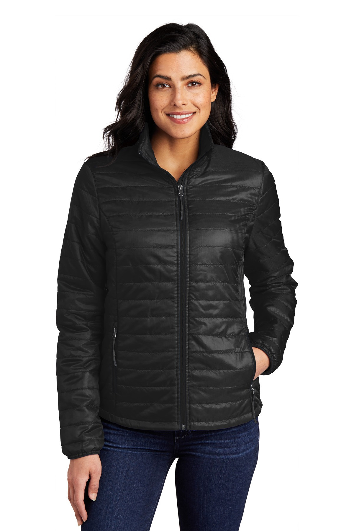 Port-Authority-®--Women's-Packable-Puffy-Jacket-L850-1