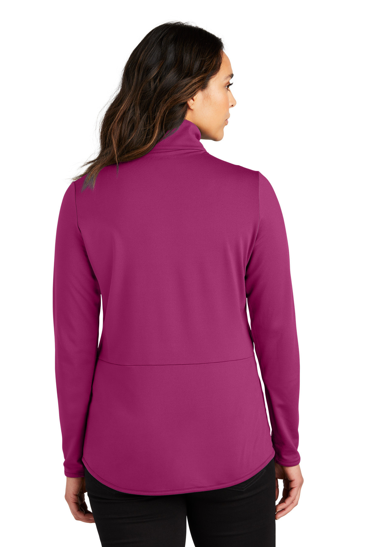Port-Authority-®--Women's-Accord-Stretch-Fleece-Full-Zip-LK595-3