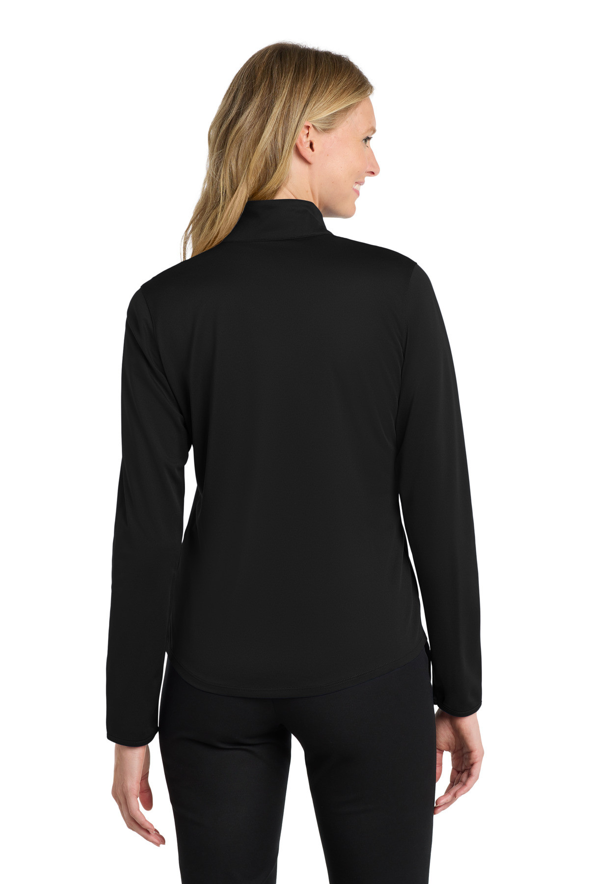 Port-Authority--®--Women's-Silk-Touch--™--Performance-1/4-Zip-LK584-43