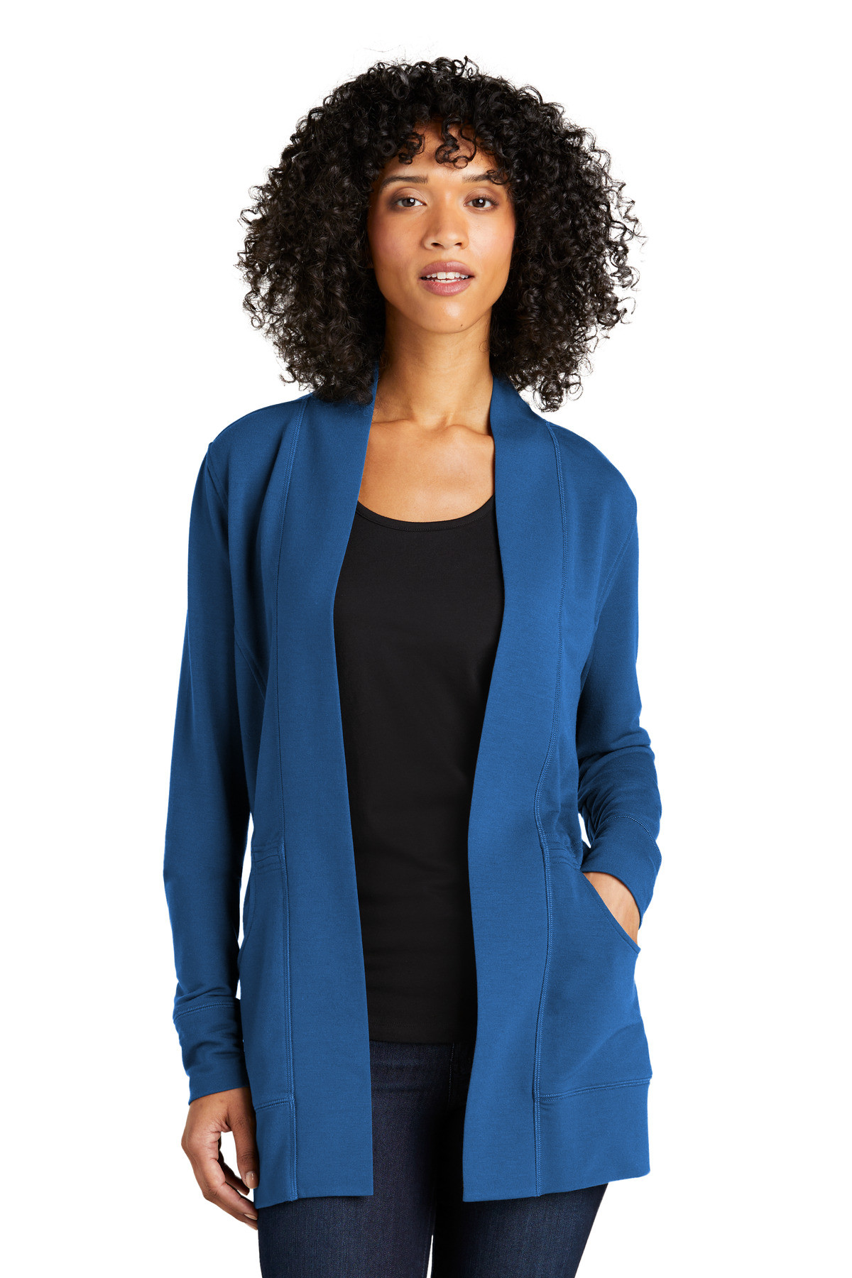 Port-Authority-®--Women's-Microterry-Cardigan-LK825-1
