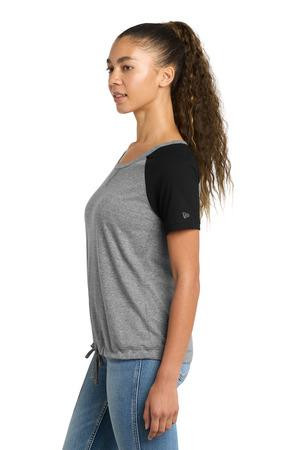 New Era  ®  Women's Tri-Blend Performance Cinch Tee. LNEA133