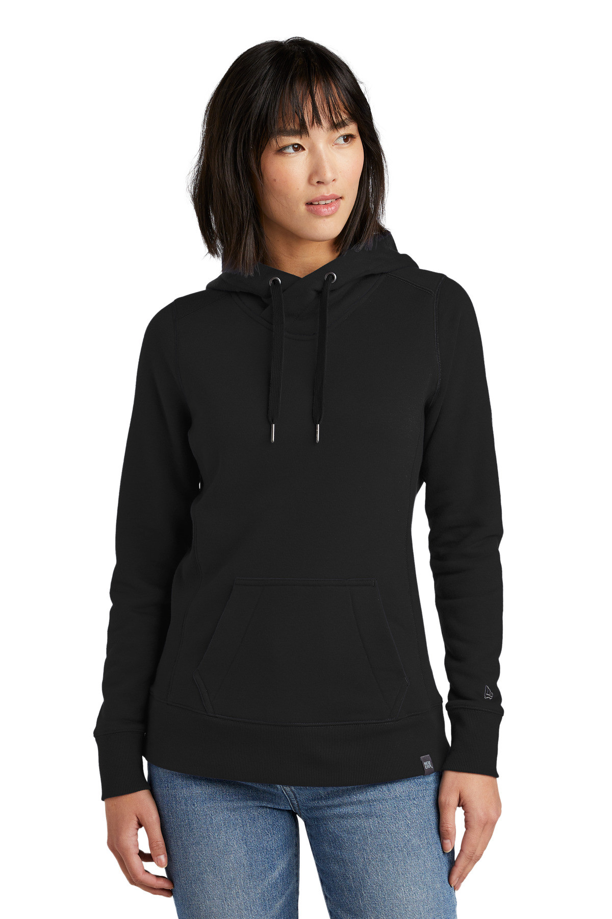 New-Era--®--Women's-French-Terry-Pullover-Hoodie.-LNEA500-1