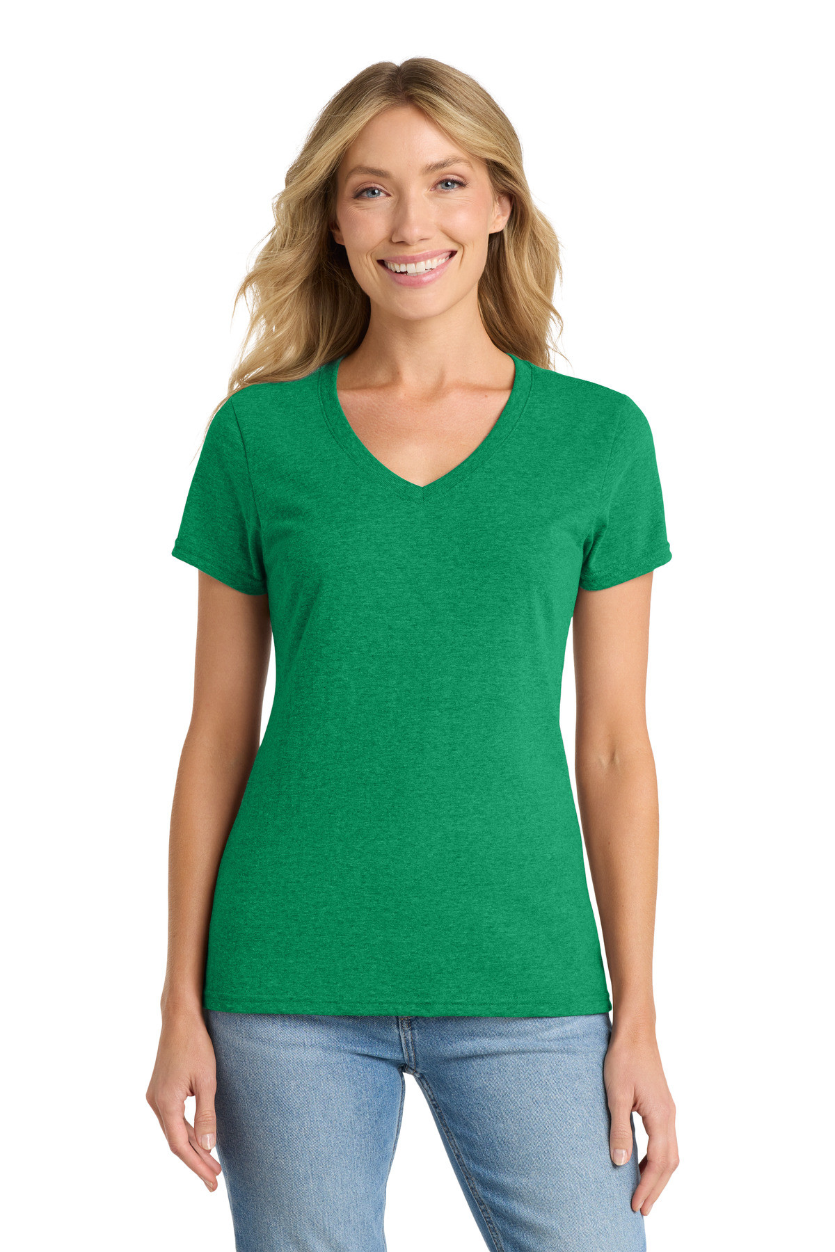 Port-&-Co-™--Women's-Fan-Favorite-™--Blend-V-Neck-Tee.-LPC455V-6