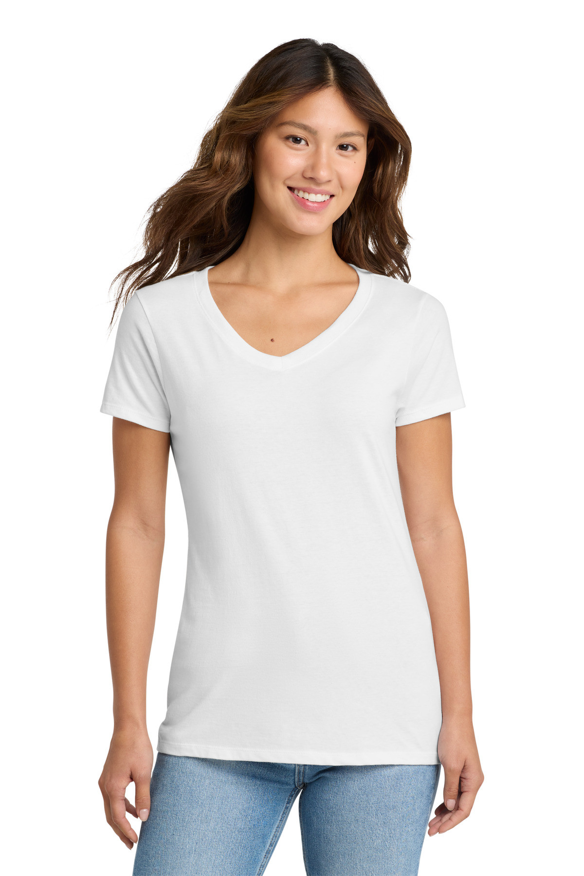 Port-&-Co-™--Women's-Fan-Favorite-V-Neck-Tee.-LPC450V-9