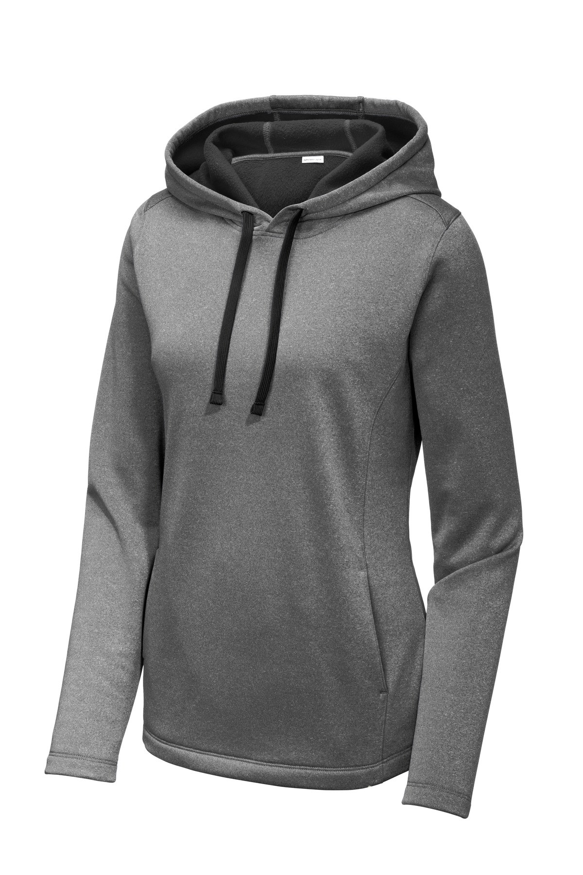 Tek--®--Women's-PosiCharge--®--Sport-Wick--®--Heather-Fleece-Hooded-Pullover.-LST264-3