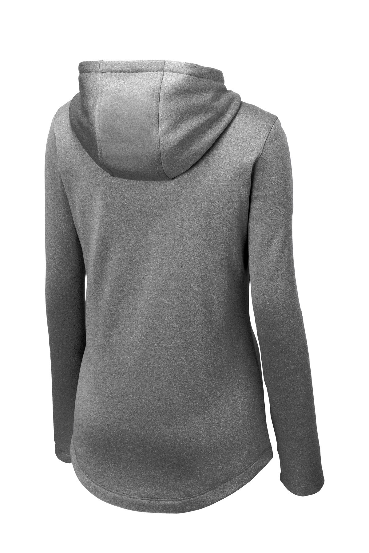 Tek--®--Women's-PosiCharge--®--Sport-Wick--®--Heather-Fleece-Hooded-Pullover.-LST264-4