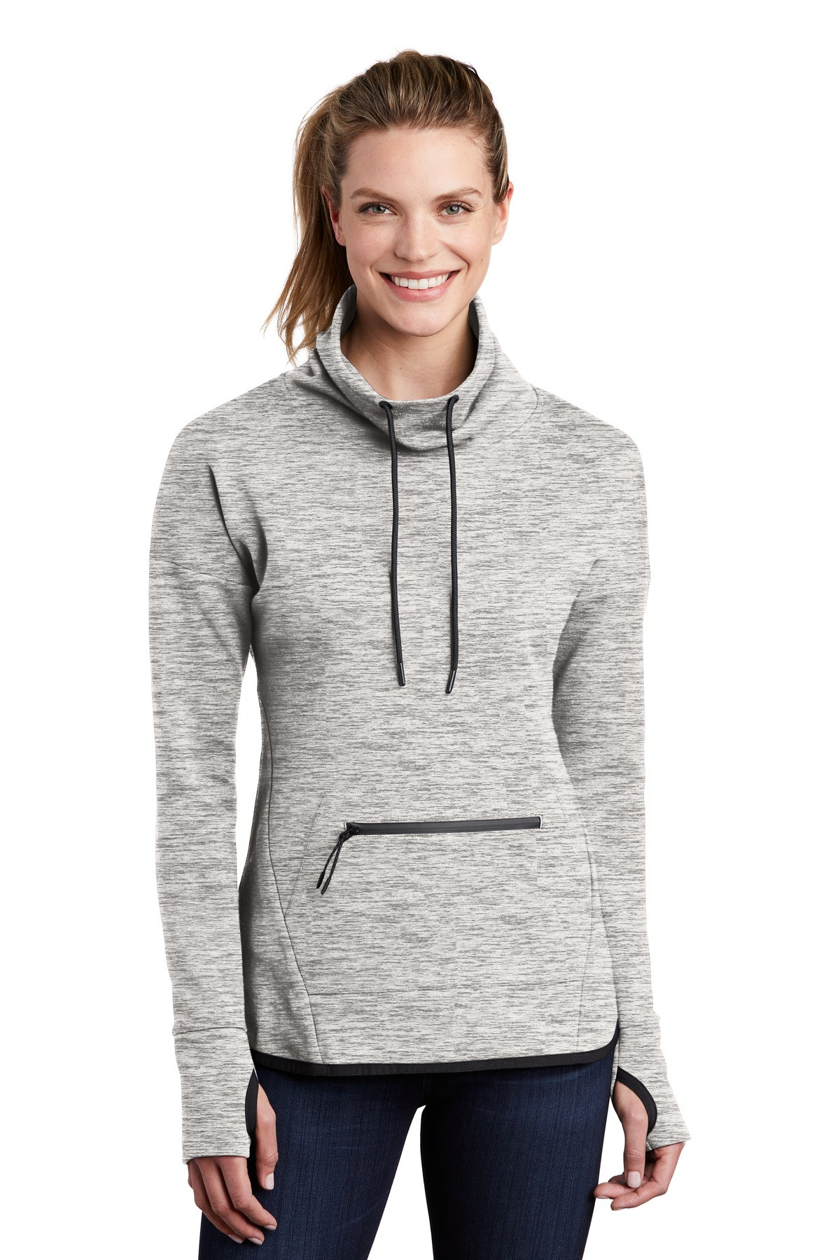 Tek-®--Women's-Triumph-Cowl-Neck-Pullover-LST280-1