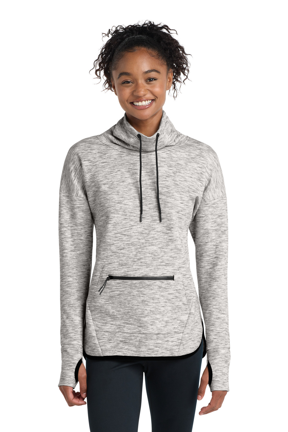 Sport-Tek-®--Women's-Triumph-Cowl-Neck-Pullover-LST280-37