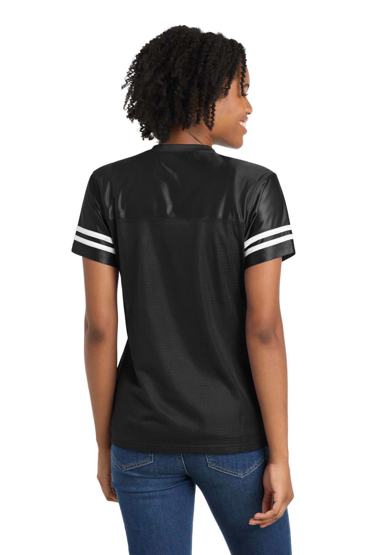 Sport-Tek-®--Women's-PosiCharge-®--Replica-Jersey.-LST307-14