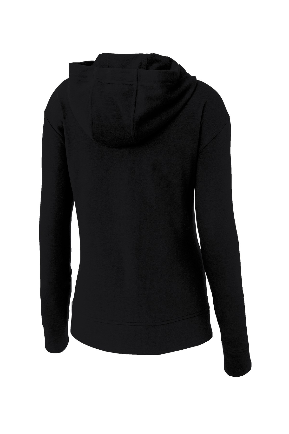 Tek--®--Women's-PosiCharge--®--Tri-Blend-Wicking-Fleece-Full-Zip-Hooded-Jacket-LST293-4