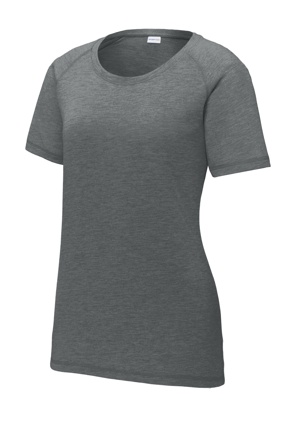 Sport-Tek--®--Women's-PosiCharge--®--Tri-Blend-Wicking-Scoop-Neck-Raglan-Tee.-LST400-10