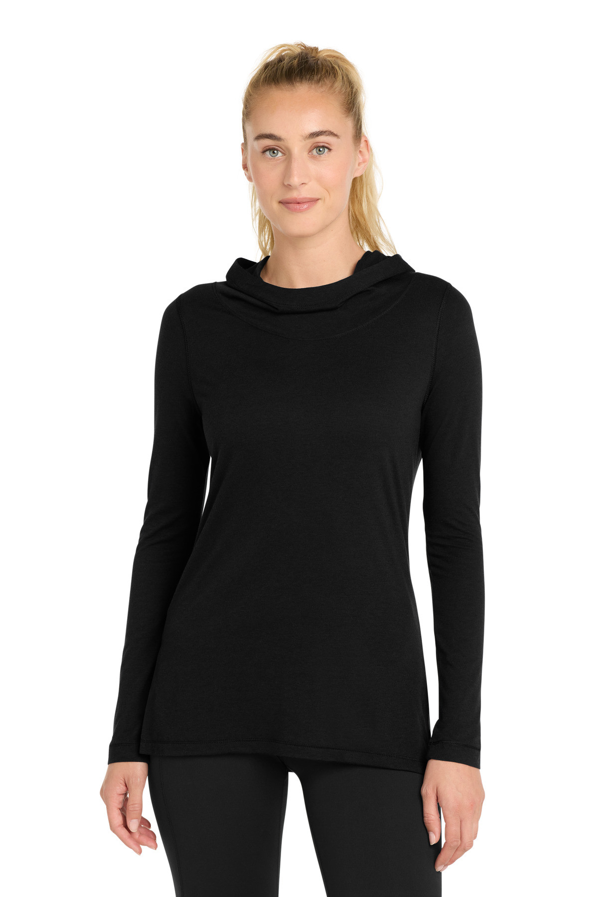 Sport-Tek-®--Women's-PosiCharge--®--Tri-Blend-Wicking-Long-Sleeve-Hoodie-LST406-27