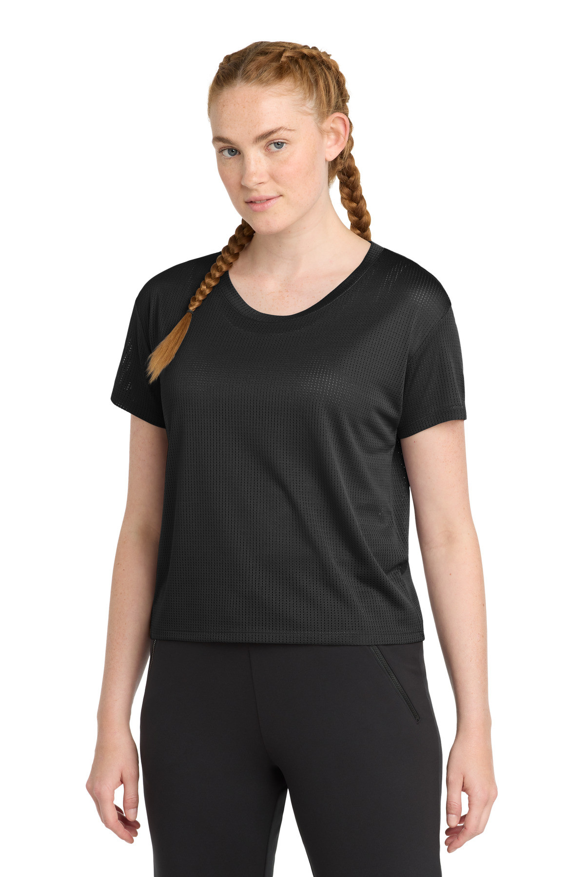 Sport-Tek--®--Women's-PosiCharge--®--Draft-Crop-Tee.-LST411-46