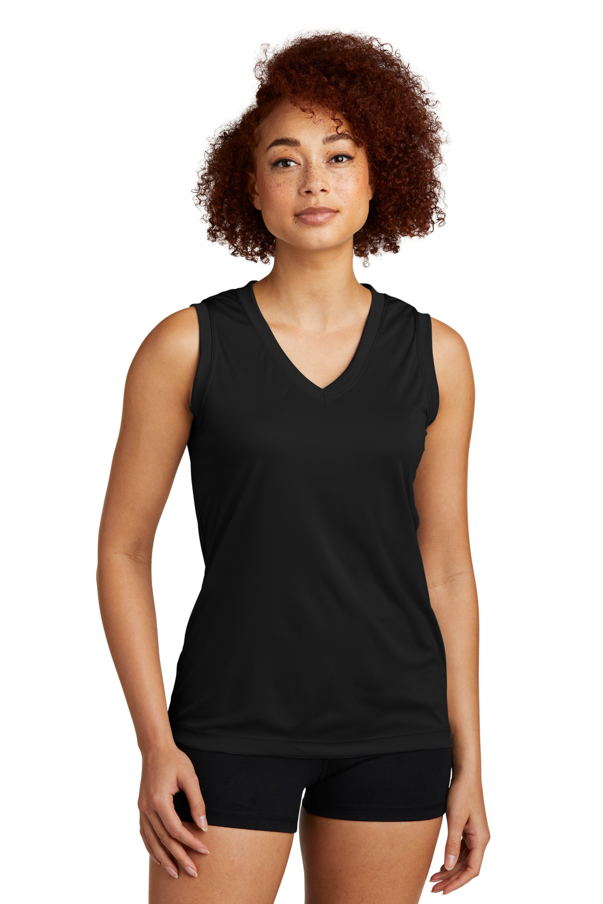 Tek-®--Women's-Sleeveless-PosiCharge-®--Competitor-V-Neck-Tee.-LST352-1