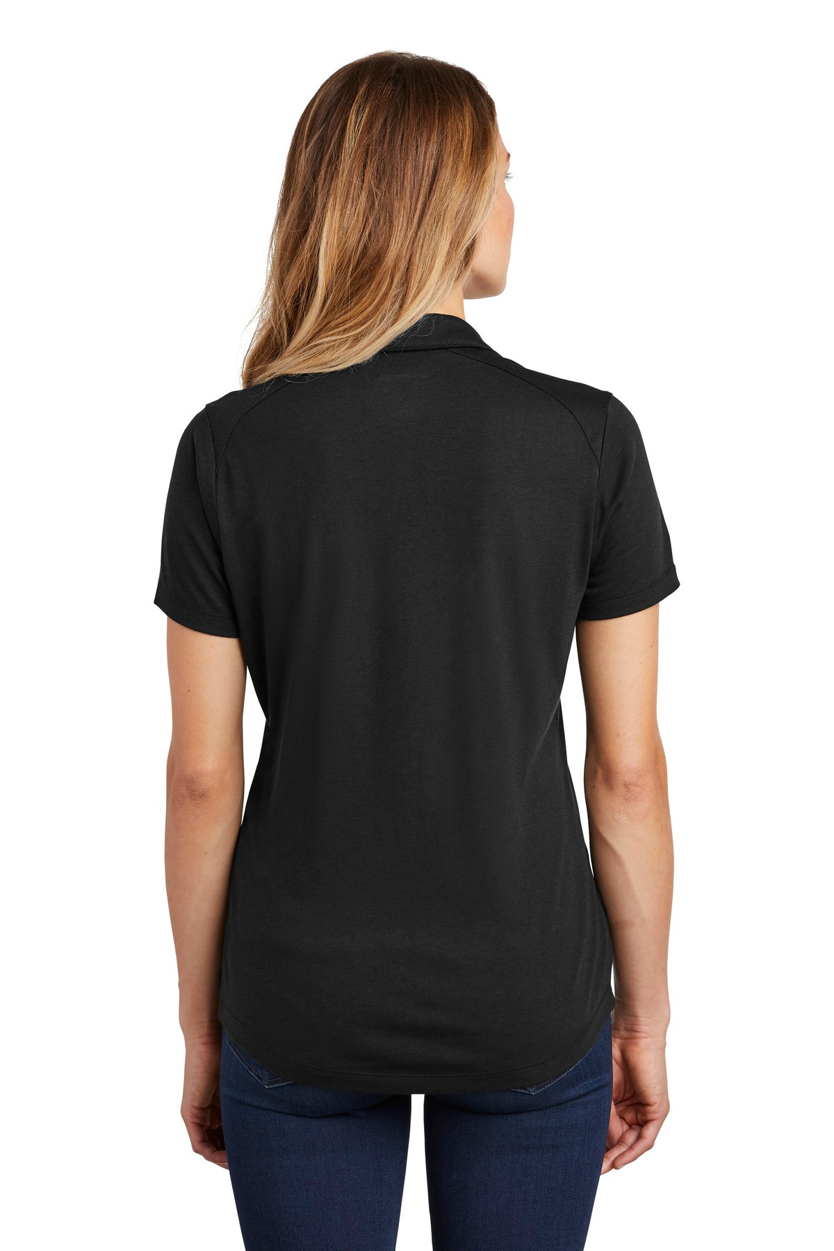 Tek--®--Women's-PosiCharge--®--Tri-Blend-Wicking-Polo.-LST405-2