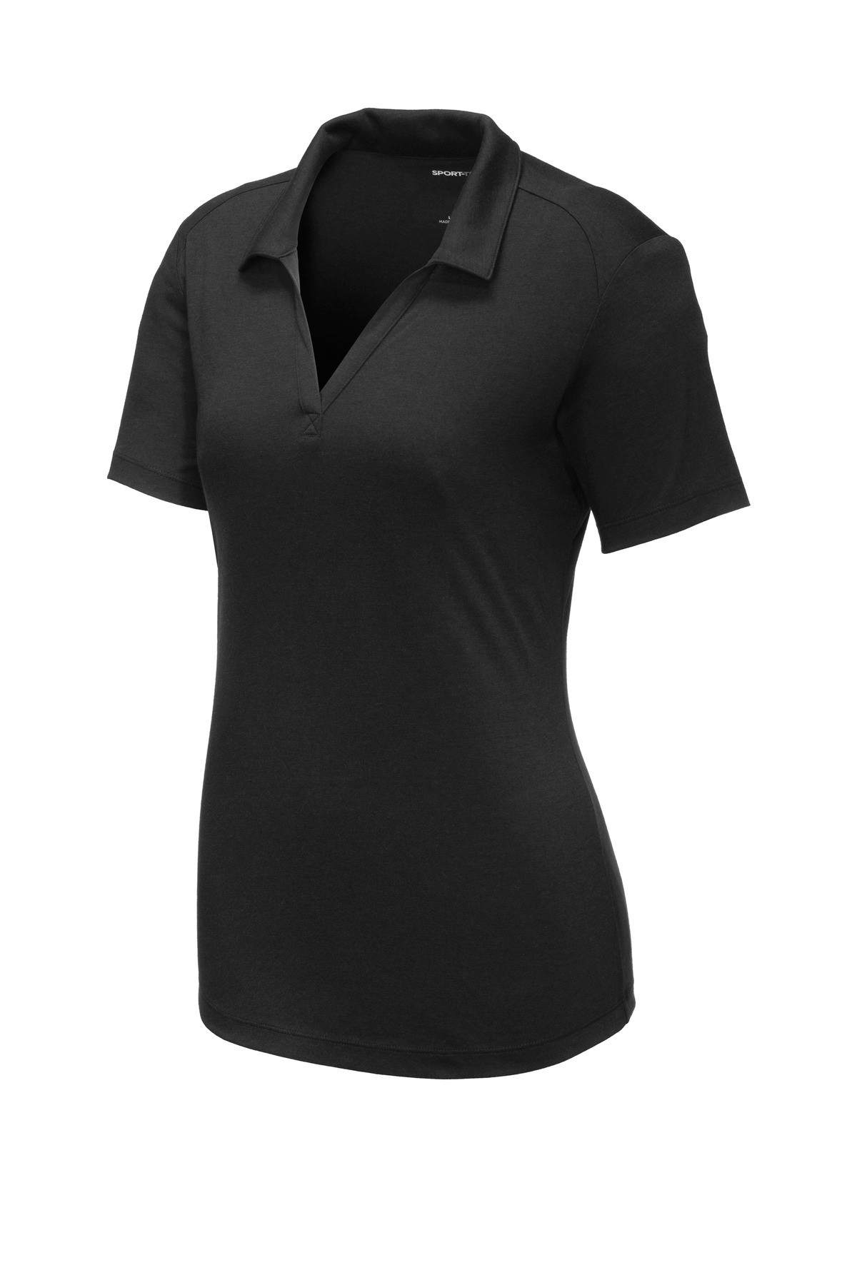 Tek--®--Women's-PosiCharge--®--Tri-Blend-Wicking-Polo.-LST405-3
