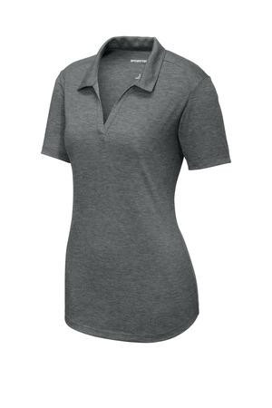 Sport-Tek  ®  Women's PosiCharge  ®  Tri-Blend Wicking Polo. LST405