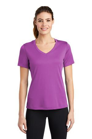 Sport-Tek ®  Women's PosiCharge ®  Competitor™ V-Neck Tee. LST353