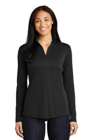 Sport-Tek ®  Women's PosiCharge ®  Competitor ™  1/4-Zip Pullover. LST357