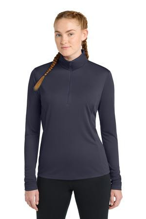 Sport-Tek ®  Women's PosiCharge ®  Competitor ™  1/4-Zip Pullover. LST357