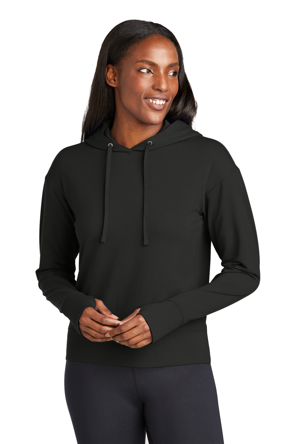 Tek-®--Women's-Sport-Wick-®--Flex-Fleece-Pullover-Hoodie-LST562-1