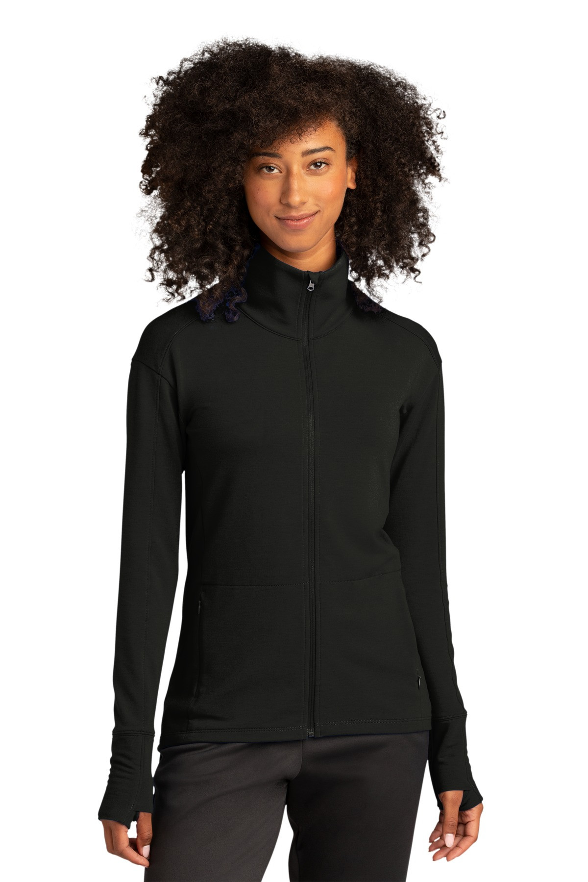 Tek-®--Women's-Sport-Wick-®--Flex-Fleece-Full-Zip.-LST560-1