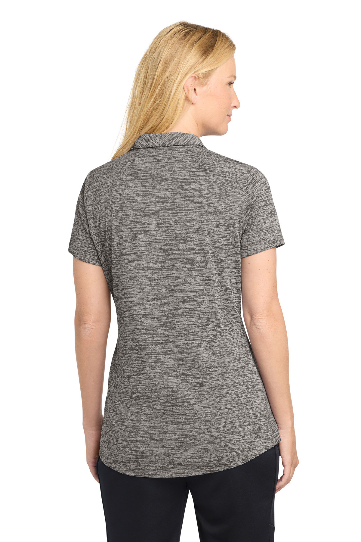 Sport-Tek--®--Women's-PosiCharge--®--Electric-Heather-Polo.-LST590-8