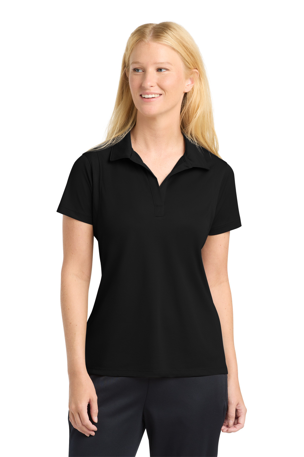 Sport-Tek-®--Women's-Micropique-Sport-Wick-®--Polo.-LST650-1