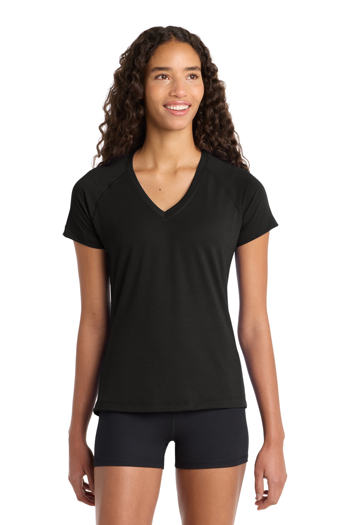 Sport-Tek-®--Women's-Ultimate-Performance-V-Neck.-LST700-1