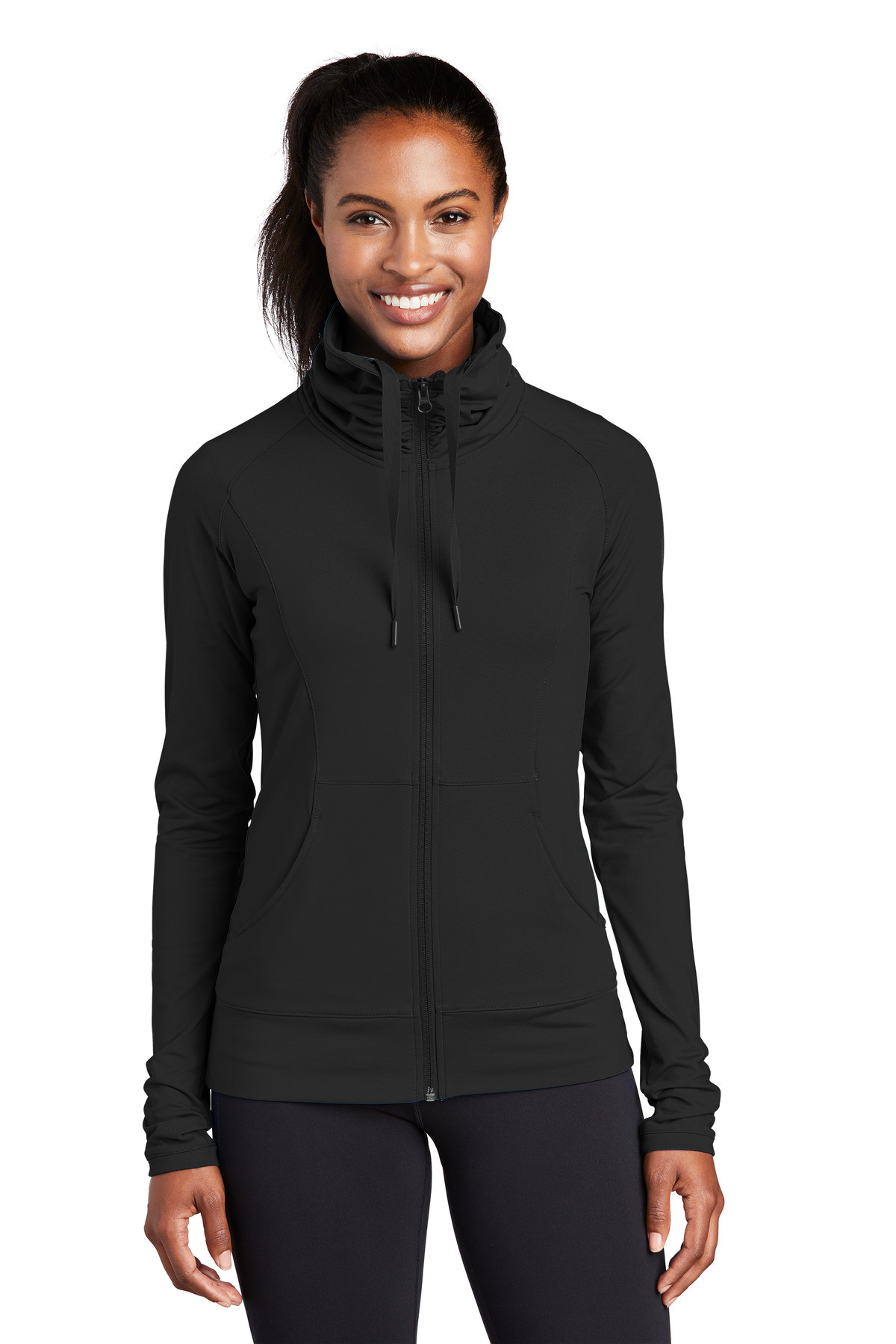 Tek-®--Women's-Sport-Wick-®--Stretch-Full-Zip-Jacket.-LST852-1