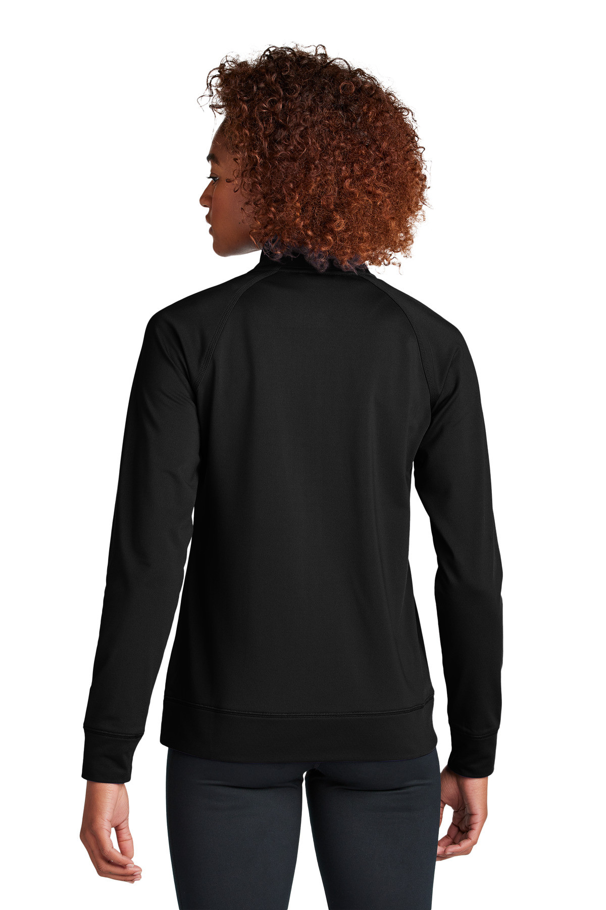 Tek-®--Women's-Sport-Wick-®--Stretch-Full-Zip-Cadet-Jacket-LST857-2