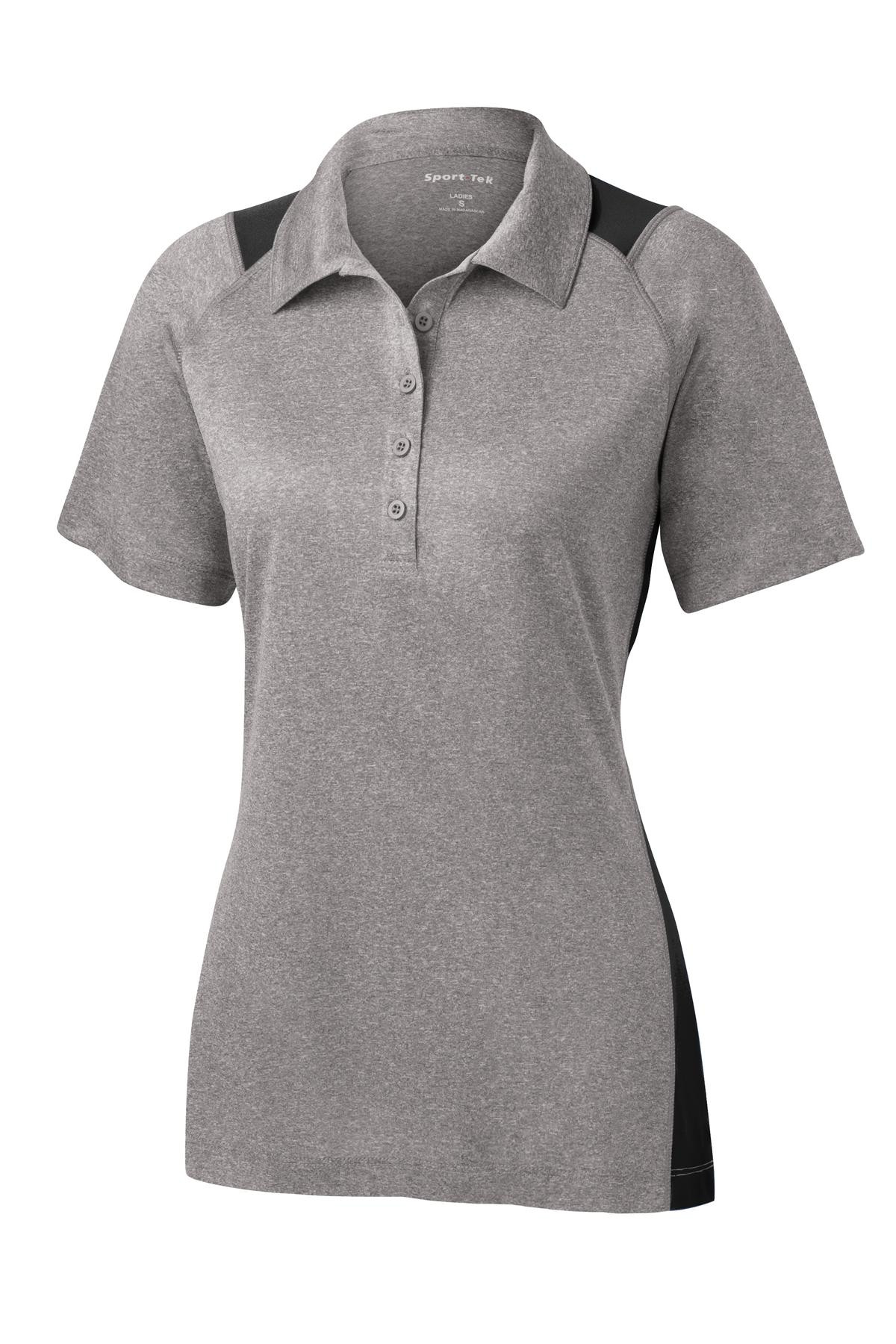 Tek-®--Women's-Heather-Colorblock-Contender---Polo.-LST665-3