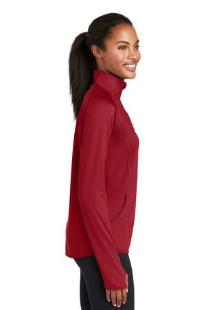 Sport-Tek ®  Women's Sport-Wick ®  Stretch 1/4-Zip Pullover. LST850