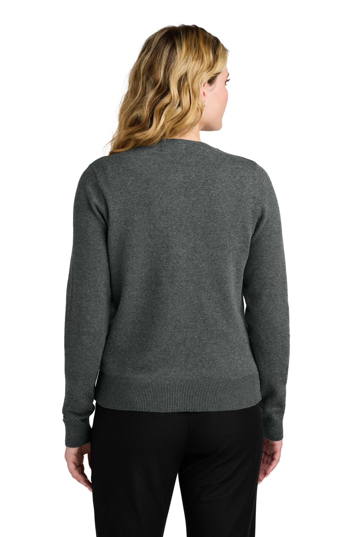 Port-Authority-®--Women's-Easy-Care-Crewneck-Cardigan-Sweater-LSW2870-47