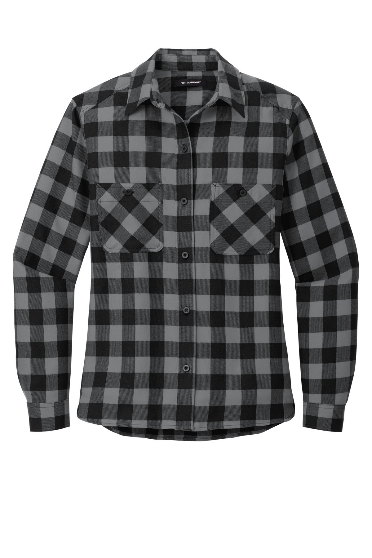 Port-Authority-®--Women's-Plaid-Flannel-Shirt-LW669-48