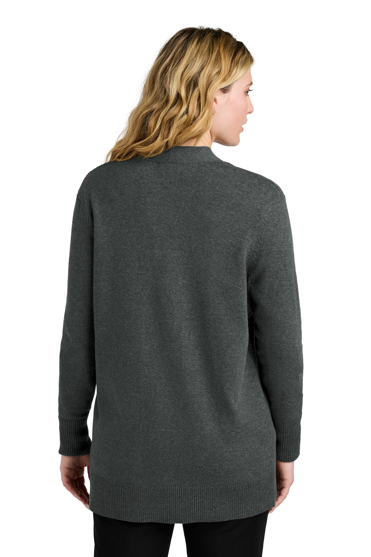 Port-Authority-®--Women's-Easy-Care-Open-Front-Cardigan-Sweater-LSW2890-2