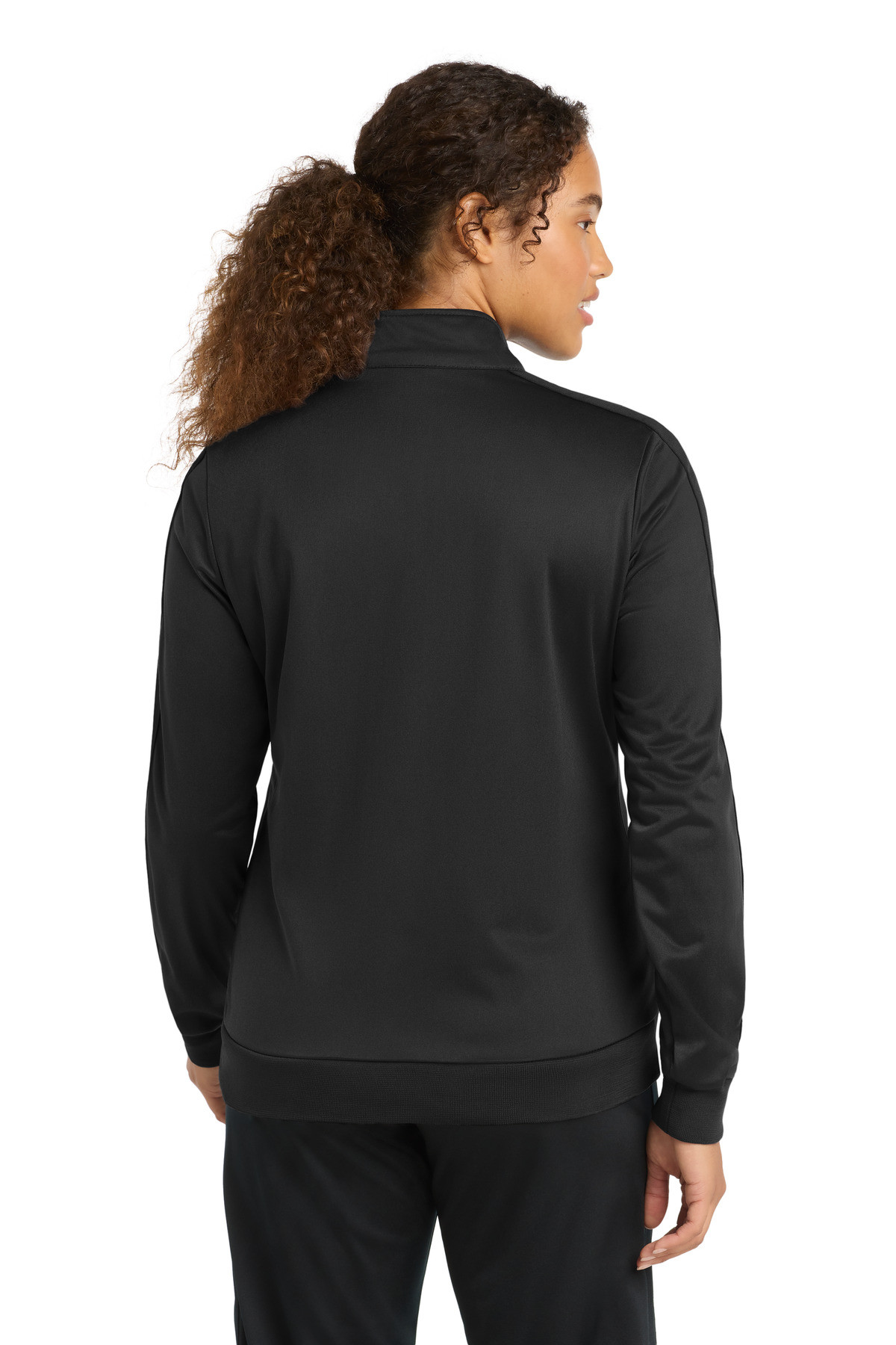 Sport-Tek--®--Ladies-Tricot-Sleeve-Stripe-Track-Jacket.-LST94-26