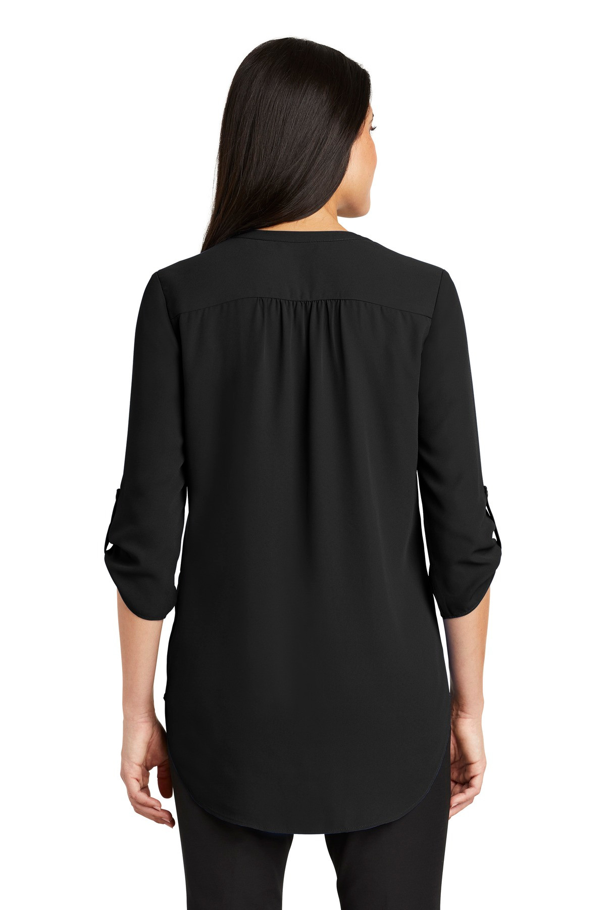 Port-Authority-®--Women's-3/4-Sleeve-Tunic-Blouse.-LW701-7