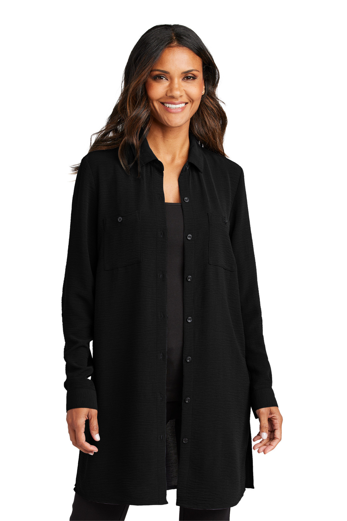Port-Authority-®--Women's-Textured-Crepe-Long-Tunic-LW715-1