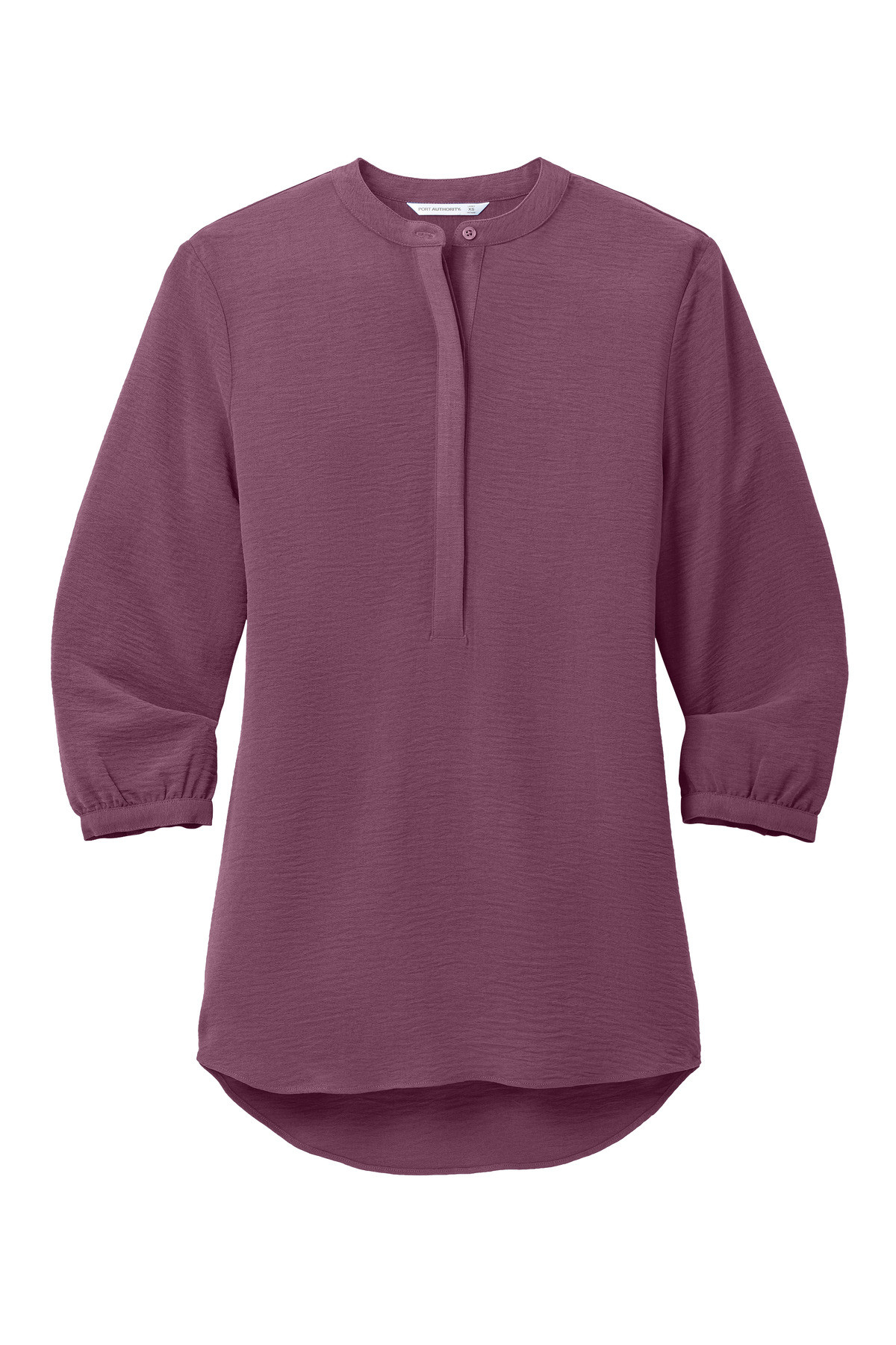 Port-Authority-®--Women's-3/4-Sleeve-Textured-Crepe-Tunic-LW713-21