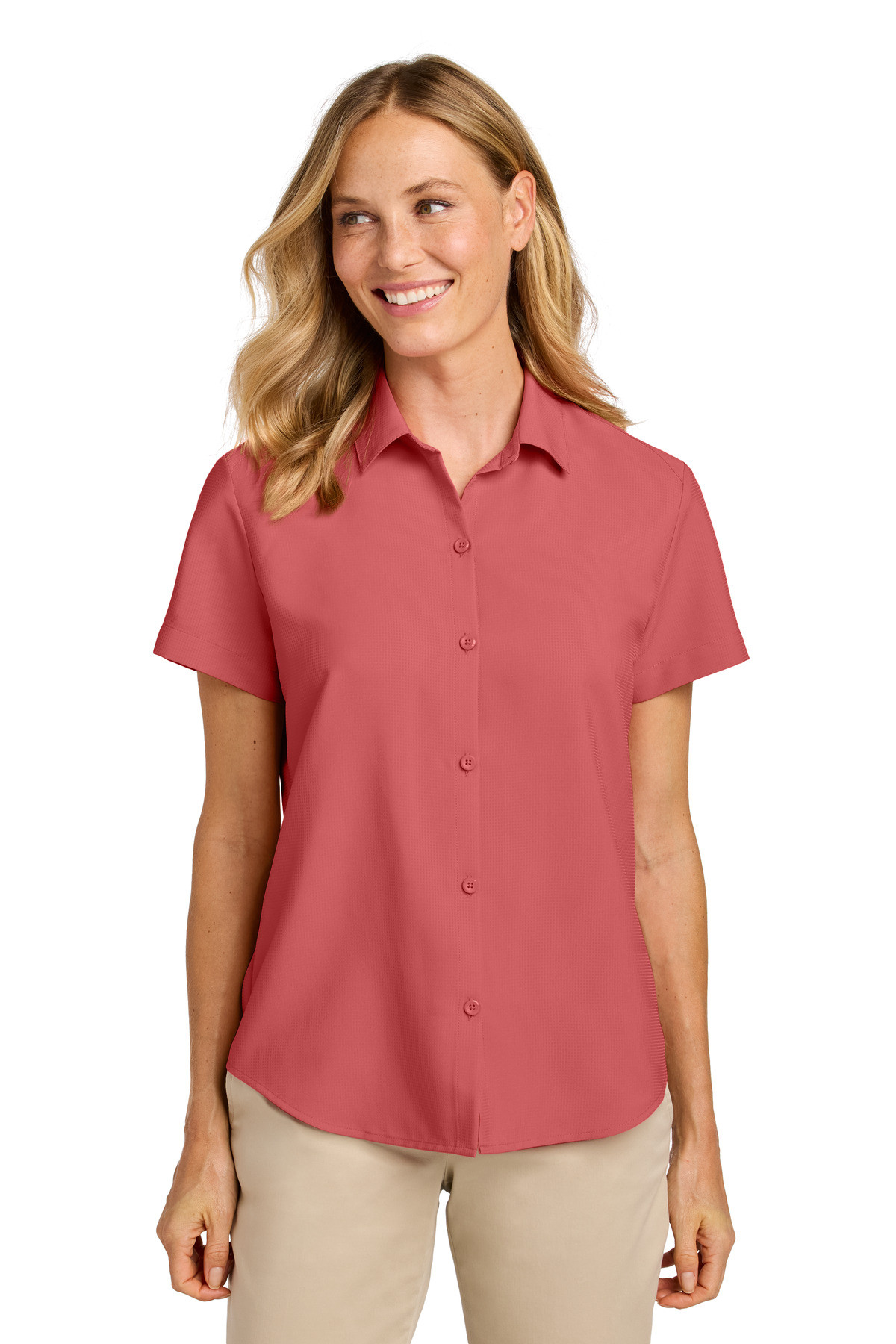 Port-Authority-®--Women's-Short-Sleeve-UV-Dockside-Shirt-LW963-49