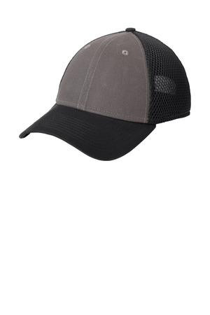 New Era ®  Snapback Contrast Front Mesh Cap. NE204