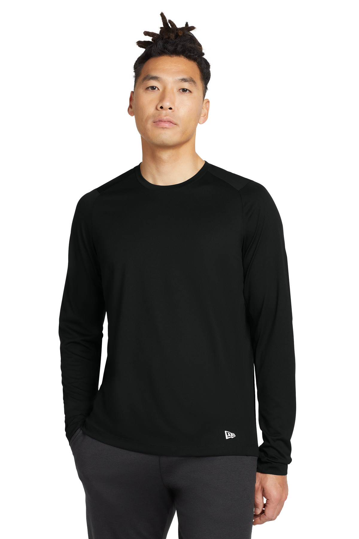 New-Era--®--Series-Performance-Long-Sleeve-Crew-Tee.-NEA201-8