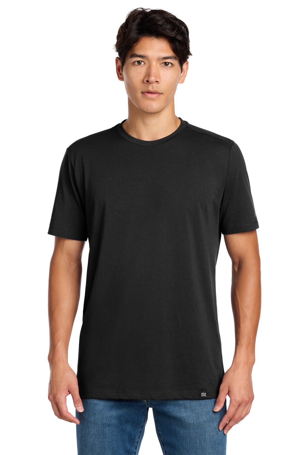 New-Era--®--Heritage-Blend-Crew-Tee.-NEA100-24