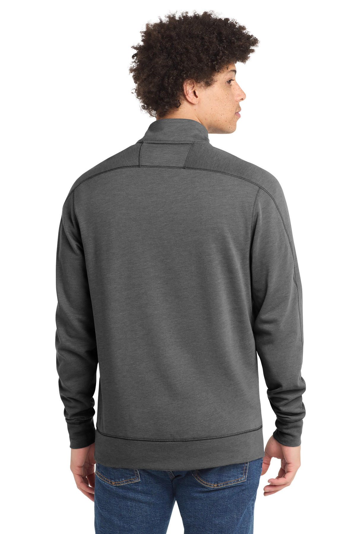 New-Era--®--Tri-Blend-Fleece-1/4-Zip-Pullover.-NEA512-37