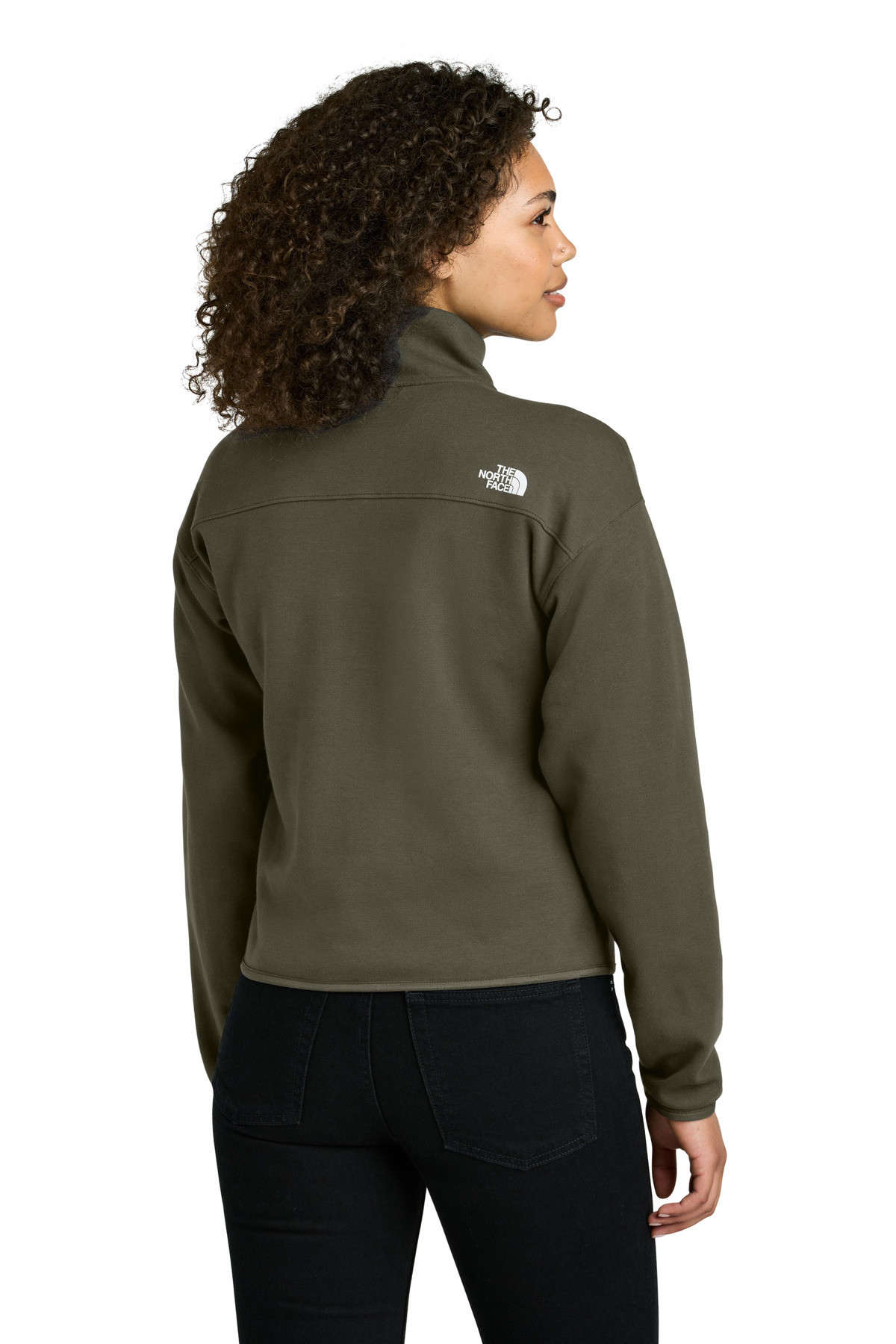 The-North-Face-®--Women's-Double-Knit-1/2-Zip-Fleece-NF0A8C5H-5