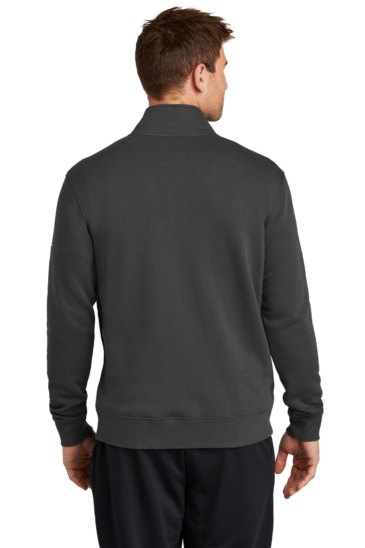 Nike-Club-Fleece-Sleeve-Swoosh-1/2-Zip-NKDX6718-12