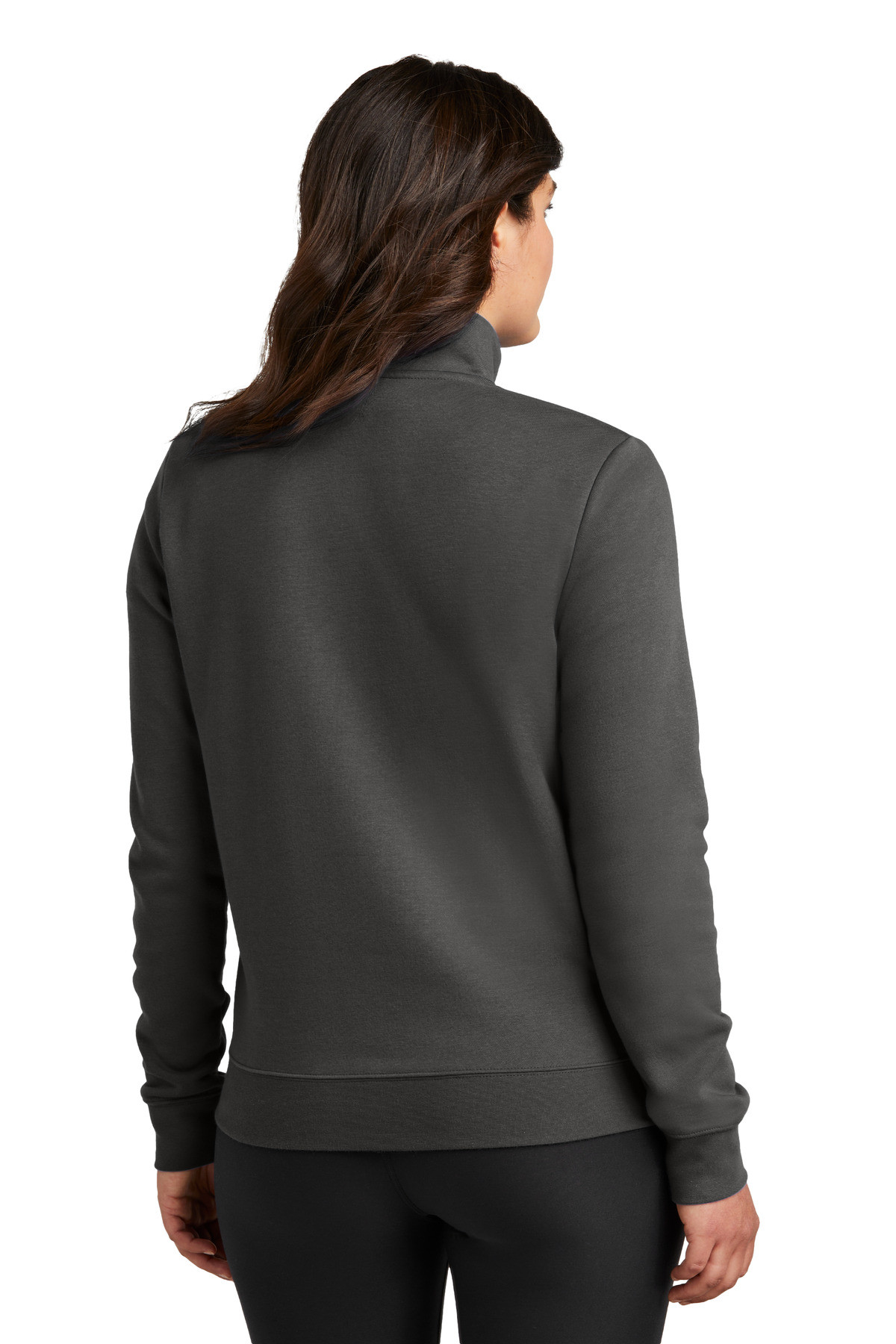Nike-Women's-Club-Fleece-Sleeve-Swoosh-1/2-Zip-NKDX6720-13