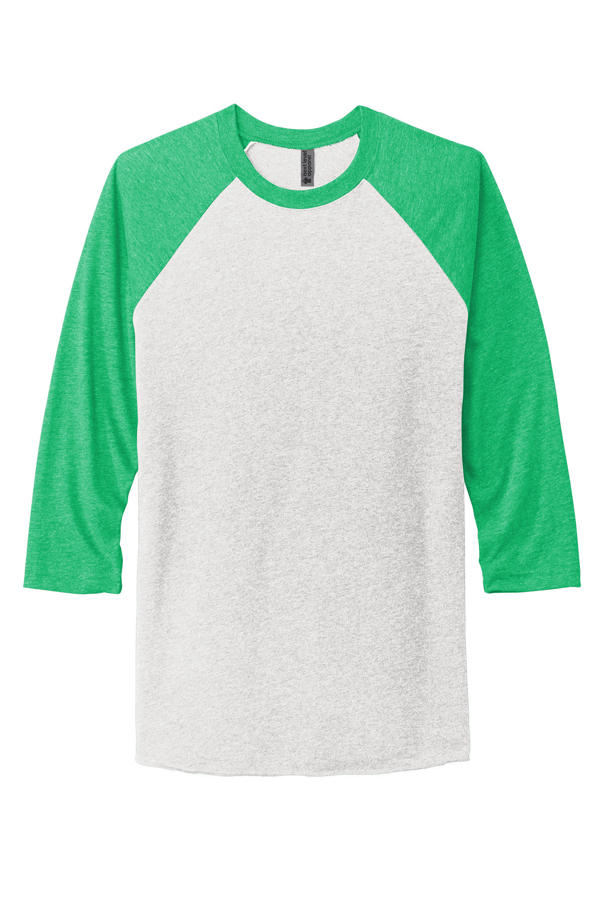 Next-Level-Apparel-®----Adult-Tri-Blend-3/4-Sleeve-Raglan-Tee.-NL6051-45